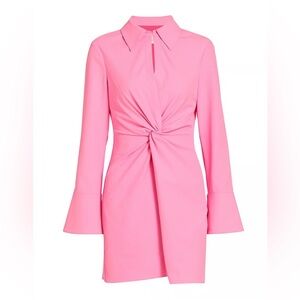 Cinq à Sept Pink Long Sleeve Dress